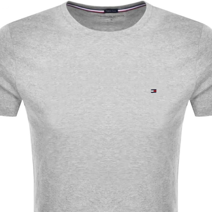 Alternative Image for ProductTommy Hilfiger Core Slim T Shirt Grey2